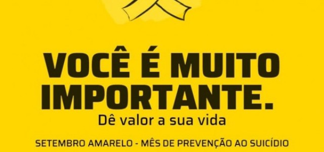 MÊS DE PREVÊNÇÃO AO SUICÍDIO